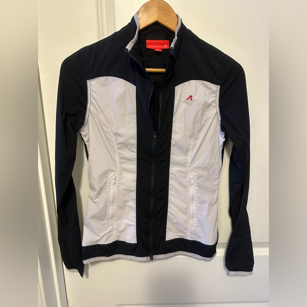 Lightweight Women's Black and White Utility Jacket